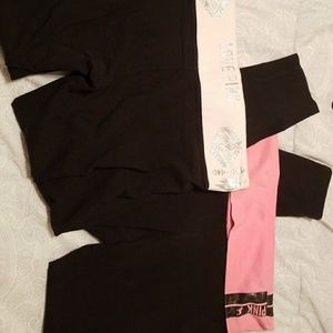 2 pair of Victoria secret yoga pants